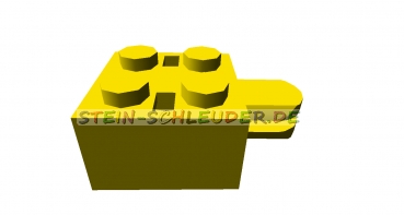 Lego Armhalter Stein  2 x 2 mit 1 Arm ohne Achsloch  (792c01)