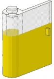 Lego Tür 1 x 3 x 3 mit Fenster (801)