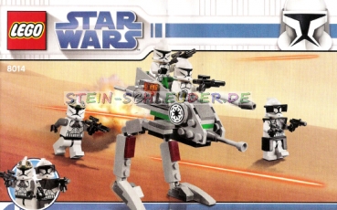 Lego Bauanleitung -LegoClone Walker Battle Pack- (B_8014)