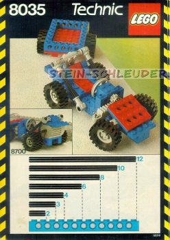 Lego Technik Bauanleitung -Universal Building Set- (8035)