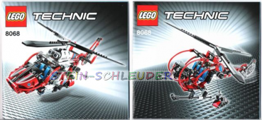 Lego Technik Bauanleitung -Rescue Helicopter- (8068)