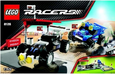 Lego Bauanleitung -Desert Challenge- (8126)