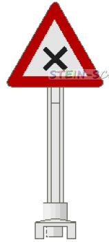 Lego Verkehrszeichen -Kreuzung- (81294)