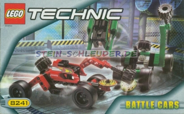 Lego Technik Bauanleitung "Battle Cars" (8241)