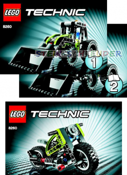 Lego Technik Bauanleitung -Tractor- (8260)