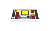 Lego Fliese 1 x 2 (3069bp68)