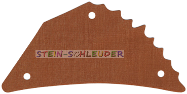 Lego Dreiecksegel mit zerfetztem Rand (86297)