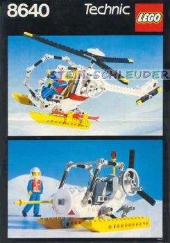 Lego Technik Bauanleitung -Polar Copter- (8640)
