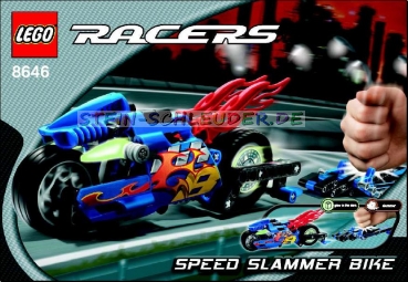 Lego Bauanleitung -Speed Slammer Bike- (8646)