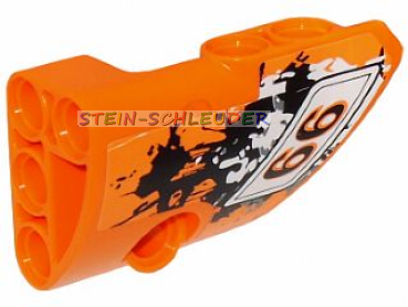Lego Technik Verkleidungspaneel #2 mit Sticker (87086pb012)