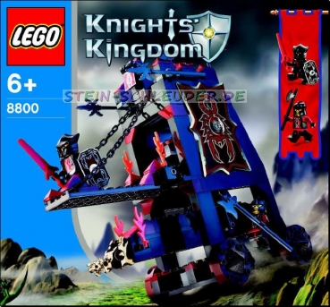 Lego Knights Kindom Bauanleitung -Vladek's Siege Engine- (8800)
