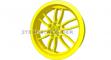 Lego Motorrad-Felge 75mm D. x 17mm (88517)