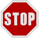 Lego Verkehrszeichen mit Clip -Stop- (890px1)