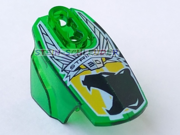 Lego Hero Factory Panzer Größe 5 mit Kugelaufnahme  bedruckt (90639pb013)