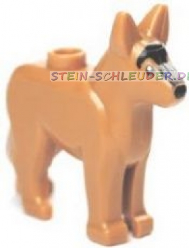 Lego Schäferhund bedruckt (92586pb01)