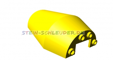 Lego Halbzylinder 3 x 6 x 10 (92591)