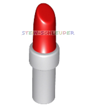 Lego  Minifigur Lippenstift mit hellgrauem Griff (93094pb01)