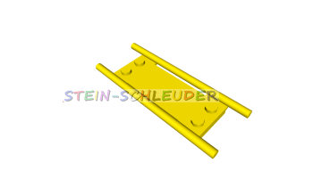 Lego Minifigur Krankentrage ohne Räder (93140)