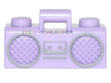 Lego Minifigur Kofferradio (93221pb02)