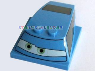 Lego Keilstein 6 x 4 x 1 1/3 bedruckt (93591pb05)