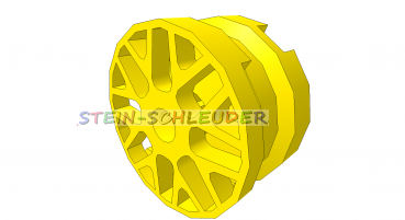 Lego Felge 11 x 6 mit 8 y-Speichen (93595)