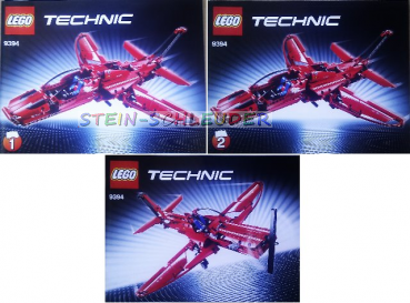 Lego Technik Bauanleitung -LegoJet Plane- (9394)