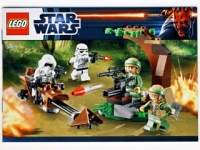 Lego Bauanleitung -Endor Rebel Trooper & Imperial Trooper Battle Pack- (9489)