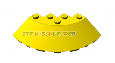 Lego Viertelkreis Stein 6 x 6 (95188)