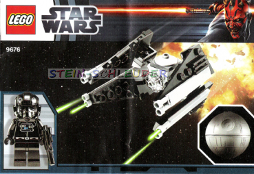 Lego Bauanleitung -TIE Interceptor & Death Star- (9676)
