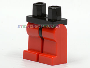 Lego Minifigur Hüfte mit roten Beinen (970c05)
