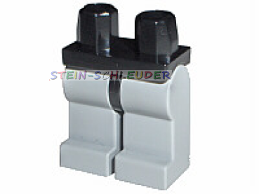 Lego Minifigur Hüfte mit neu-hellgrauen Beinen (970c86)