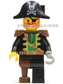 Lego Minifigur -Captain Red Beard- (973p36c01)