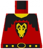 Lego Minifigur Torso mit Drachenkopf (973p4b)