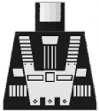 Lego Minifigur Torso -Blacktron I- (973p52)