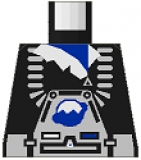 Lego Minifigur Torso -Eisplanet- (973p62)