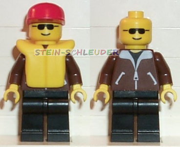 Lego Classic Town Minifigur - Bomberjacke-  (973p70c06)