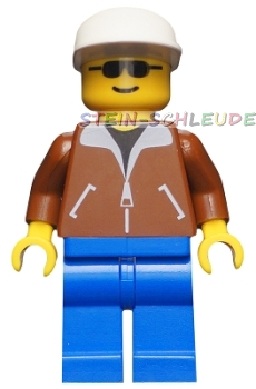 Lego Classic Town Minifigur - Bomberjacke-  (973p70c10)