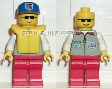 Lego Classic Town Minifigur -Coast Guard- (973pb0040c01)