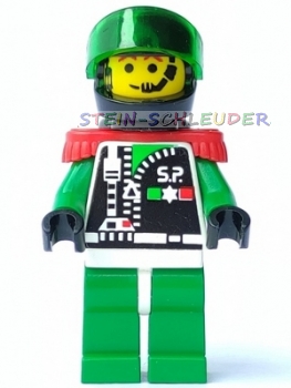 Lego Minifigur -Space Police Captain Magenta- (973pb0081c01)