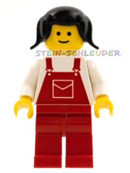 Lego Town Minifigur -Latzhose mit Brief- (973pb0203c02)