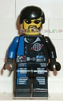 Lego Alpha Team Minifigur -Charge- (973pb0220c01)