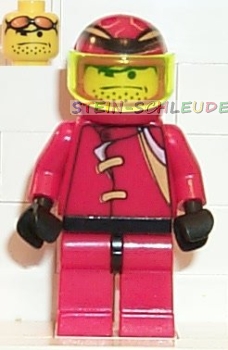 Lego  Racer Minifigur - Nitro Flash- (973pb0223c01)