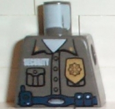 Lego Minifigur Torso -Security Guard- (973pb0277)