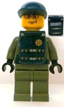 Lego Minifigur -Security Guard-  (973pb0277c03)