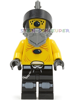 Lego Space Police Minifigur -Alien Snake- (973pb0585c01)