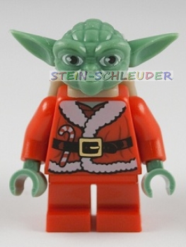 Lego Starwars Minifigur -Santa Yoda- (973pb0950c01)