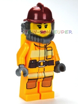 Lego Minifigur -Feuerwehrfrau- (973pb1011c08)