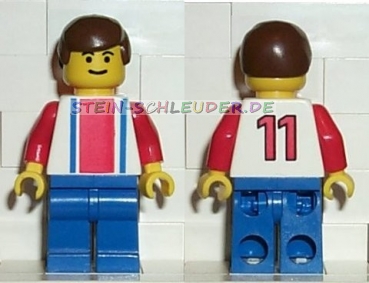 Lego Minifigur Fußballer (973pb0104c01)
