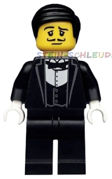 Lego Serie 9 Minifigure -Kellner- (973pb1318c01)