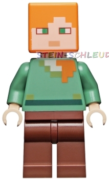 Lego Minecraft Minifigur -Alex- (973pb2186c09)